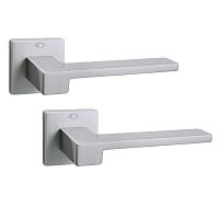 Ручки на розетте CONVEX 1535 (2145) матовый хром